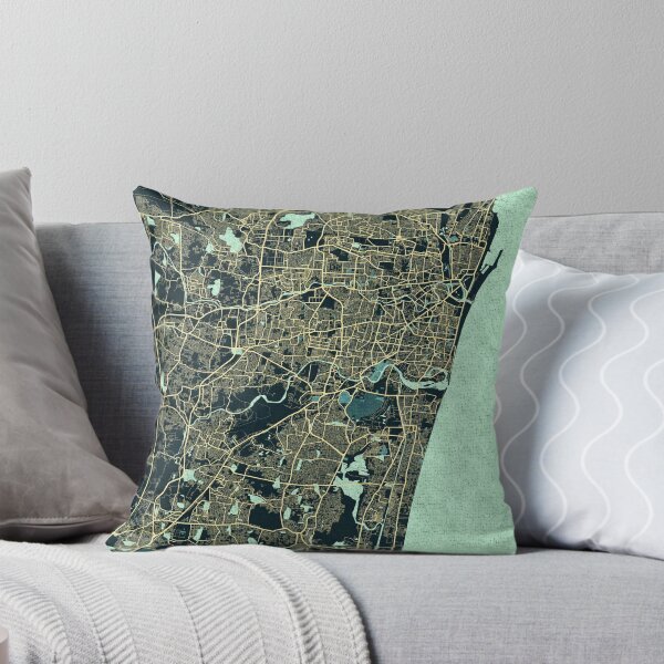 Item preview, Chennai City Map of Tamil Nadu, India - Summer designed and sold by deMAP.