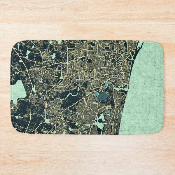 Item preview, Chennai City Map of Tamil Nadu, India - Summer designed and sold by deMAP.