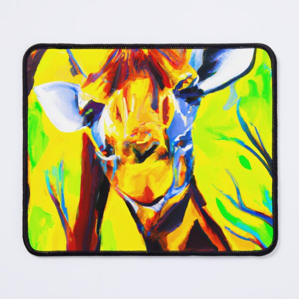 Item preview, Giraffe No.1 - colorful impressionistic portrait of a Giraffe. designed and sold by BLACKSUN-SHOP.
