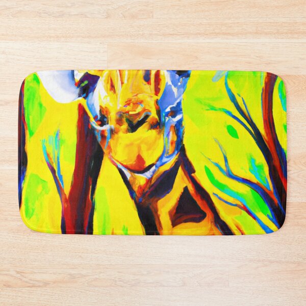 Item preview, Giraffe No.1 - colorful impressionistic portrait of a Giraffe. designed and sold by BLACKSUN-SHOP.