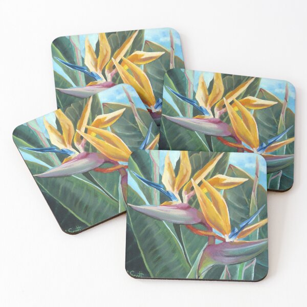 Item preview, Two Birds of Paradise designed and sold by AmandaFineArt.