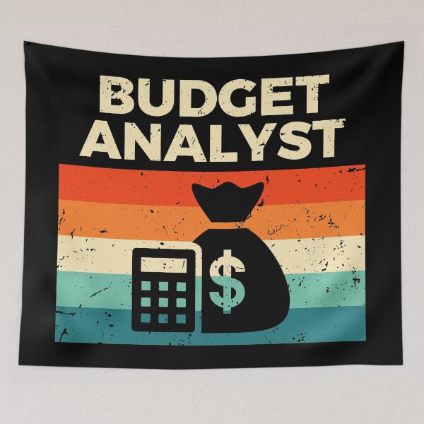 Item preview, Budget Analyst Retro Vintage designed and sold by NestaReign.