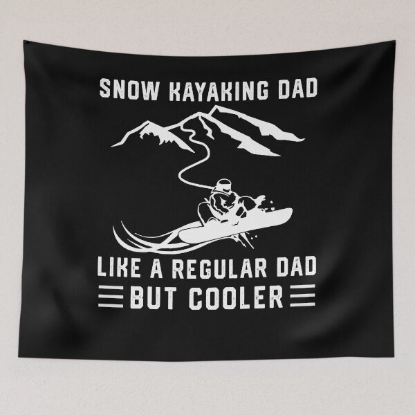 Item preview, Snow Kayaking Dad designed and sold by Teeloony.