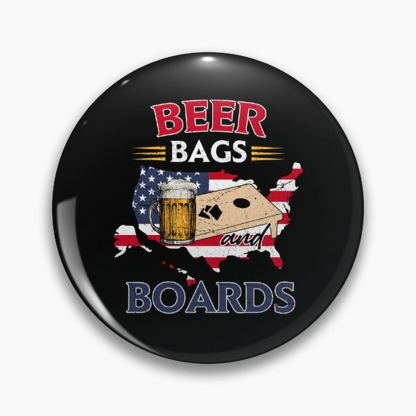 Item preview, Cool Beer Bags Cornhole Game USA Flag For Cornhole Player designed and sold by KennediWitting.