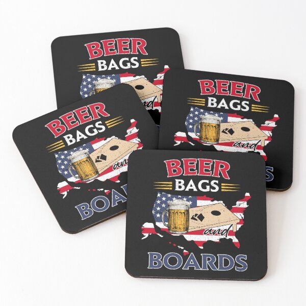 Item preview, Cool Beer Bags Cornhole Game USA Flag For Cornhole Player designed and sold by KennediWitting.