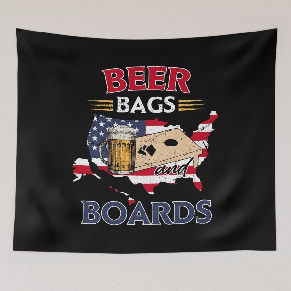 Item preview, Cool Beer Bags Cornhole Game USA Flag For Cornhole Player designed and sold by KennediWitting.