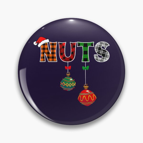 Item preview, Plaid Chestnuts Christmas Couples Nuts designed and sold by danisacookie.