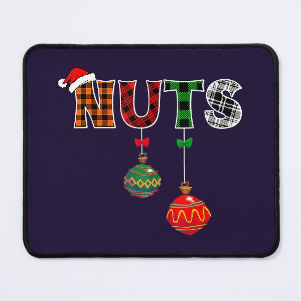 Item preview, Plaid Chestnuts Christmas Couples Nuts designed and sold by danisacookie.