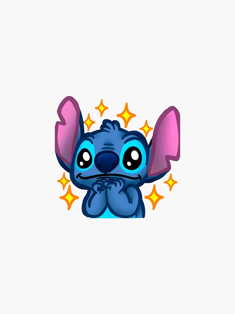 "Stitch Hearts" Sticker for Sale by inkstandy Redbubble