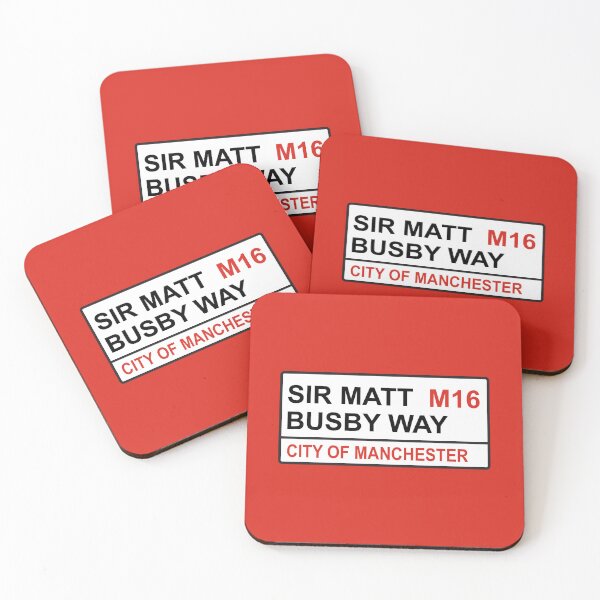 Item preview, Manchester Football Team Sir Matt Busby Way  Street Sign designed and sold by DelfDesign.