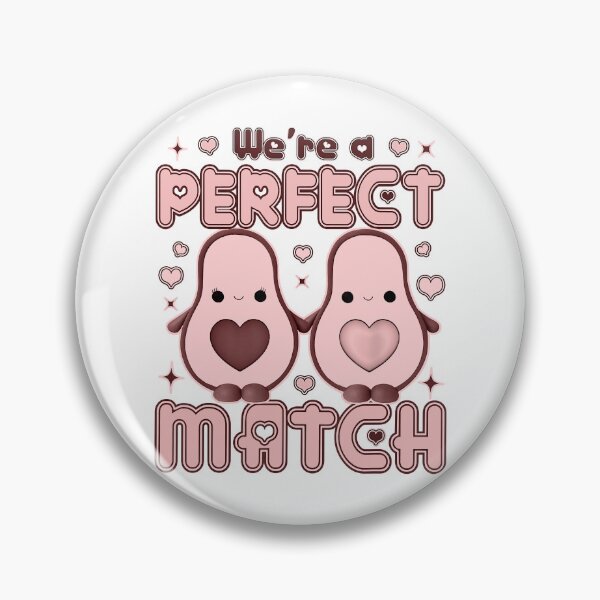 Item preview, We're A Perfect Match Avocado Funny Valentine's Day Couples designed and sold by Helbon-art.