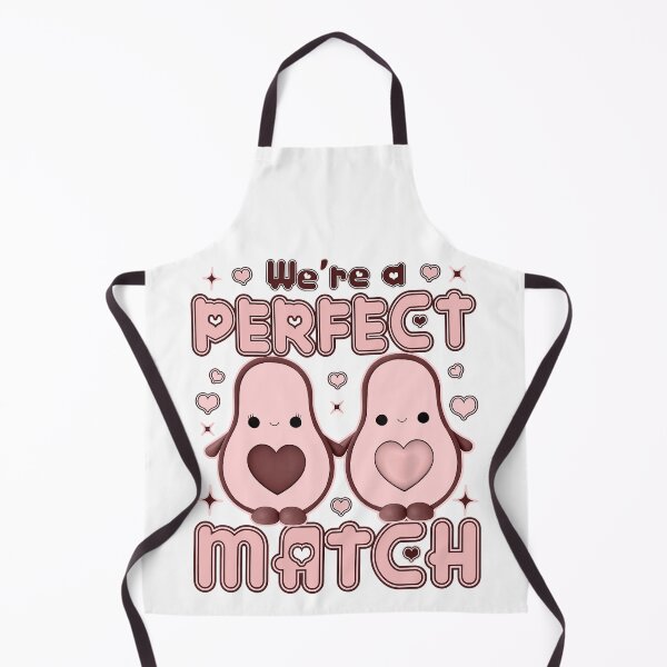 Item preview, We're A Perfect Match Avocado Funny Valentine's Day Couples designed and sold by Helbon-art.