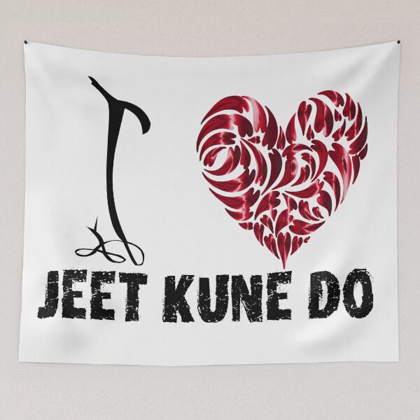Item preview, Jeet Kune Do T Shirt Design I Love Jeet Kune Do designed and sold by MartialArtsNerd.