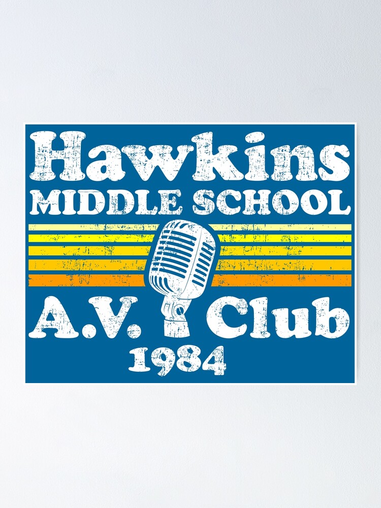 Accessories  Stranger Things Hawkins Middle School Av Club 1984