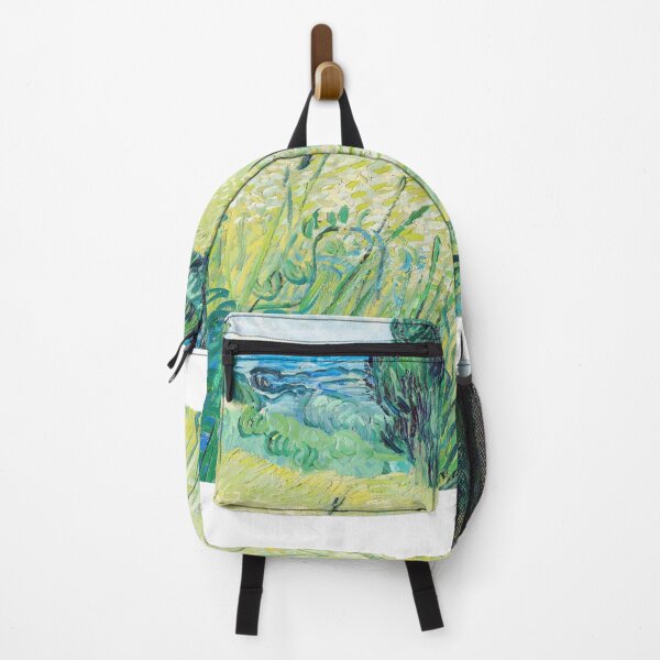 Item preview, Green Wheat Field with Cypress by Van Gogh, Sage Green designed and sold by evermore-design.