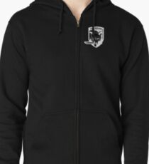 Fox Hound Zipped Hoodie