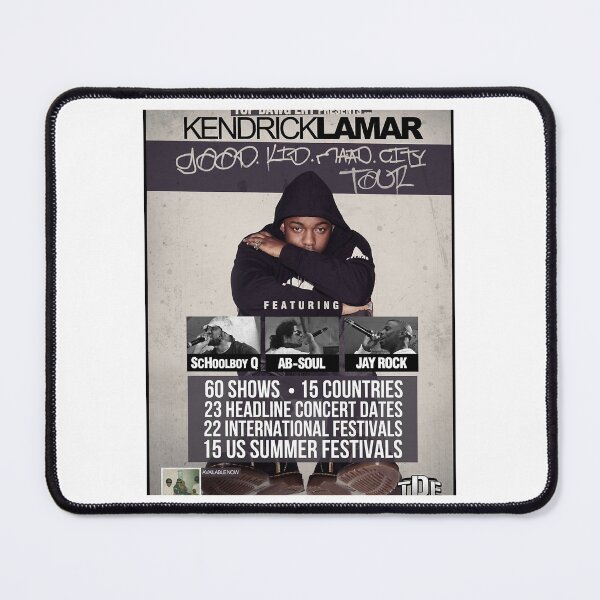 Item preview, GOOD KID MAAD CITY WORLD TOUR 2013 CONCERT vintage Kendrick Lamar Graphic designed and sold by ScottWestHomt.