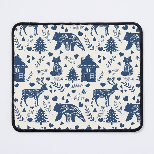 Item preview, Scandinavian Christmas - Blue designed and sold by FloraDayDesign.
