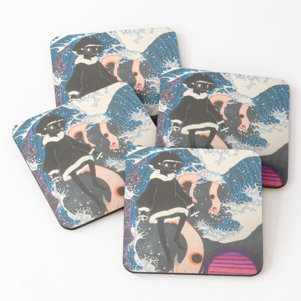 Item preview, Great Vaporwave off Kanagawa designed and sold by industriallee.