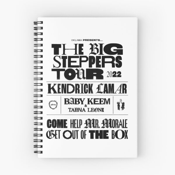 Item preview, Ken.drick The Big Steppers Tour 2022 Lamar Back designed and sold by ScottWestHomt.