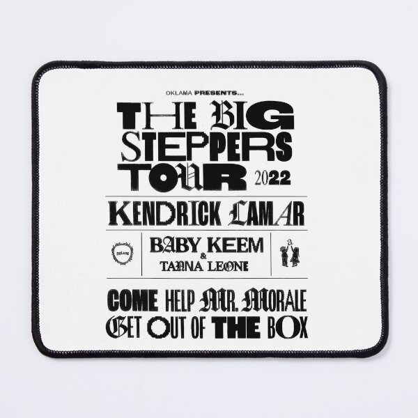 Item preview, Ken.drick The Big Steppers Tour 2022 Lamar Back designed and sold by ScottWestHomt.