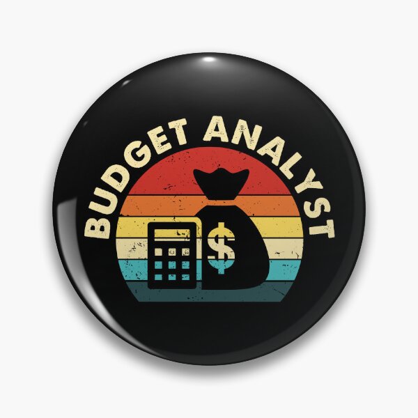 Item preview, Budget Analyst Vintage Retro designed and sold by NestaReign.