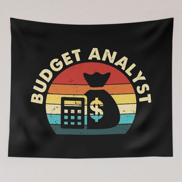 Item preview, Budget Analyst Vintage Retro designed and sold by NestaReign.