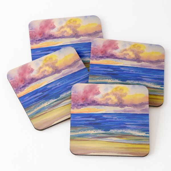 Item preview, Beach Sunset designed and sold by AmandaFineArt.