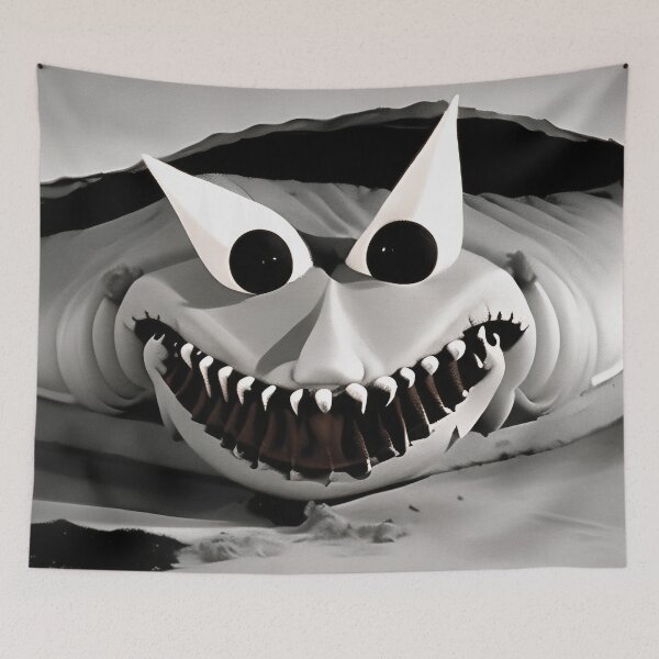 Item preview, The Happy Sandworm Show Claymation Still designed and sold by CafePurr.