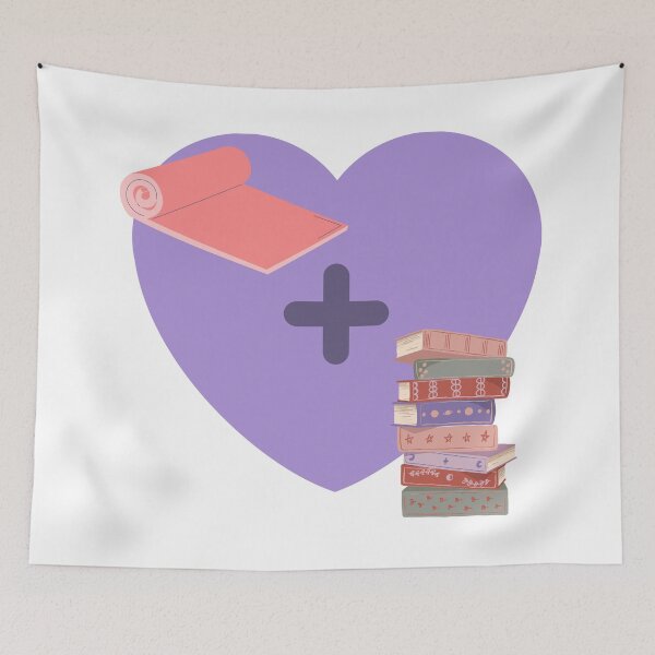 Item preview, I like yoga and books designed and sold by PausePapote.