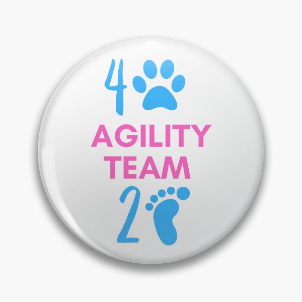Item preview, Agility team 4 legs and 2 feet in blue and pink designed and sold by PausePapote.