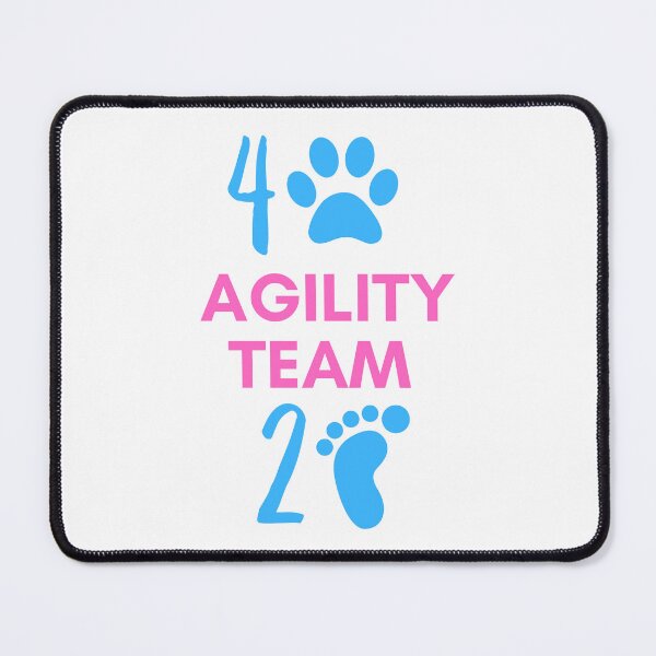 Item preview, Agility team 4 legs and 2 feet in blue and pink designed and sold by PausePapote.