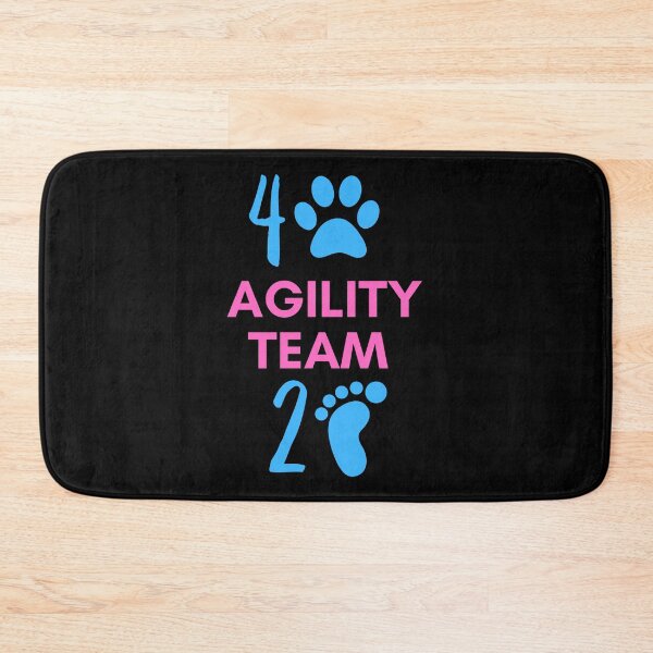 Item preview, Agility team 4 legs and 2 feet in blue and pink designed and sold by PausePapote.