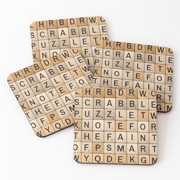 Item preview, Scrabble Puzzle, no para los débiles de inteligente designed and sold by RstyBcktWkshp.