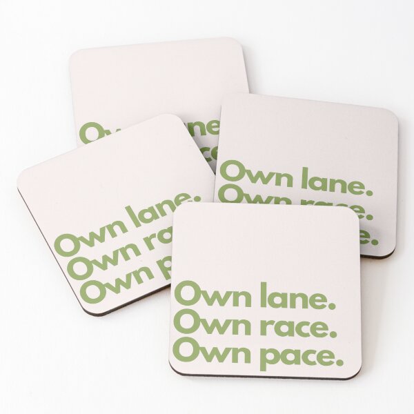 Item preview, Own lane. Own race. Own pace. designed and sold by Lavannya.