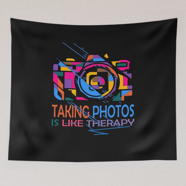 Item preview, taking photos is like therapy designed and sold by hamzablk.
