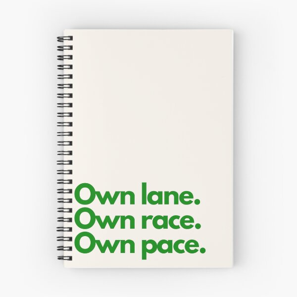 Item preview, Own lane. Own race. Own pace. designed and sold by Lavannya.