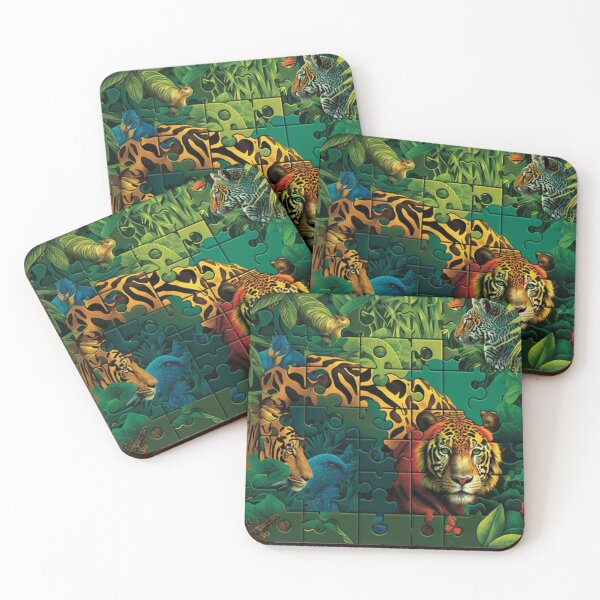 Item preview, Jungle animals puzzle! designed and sold by Newtaste-Store.