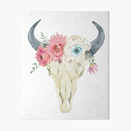 Stay Wild boho chic design Art Board Print