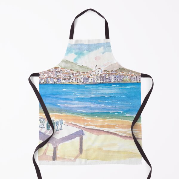 Item preview, Mediterranean Seaside View of Cadaques Costa Brava Spain designed and sold by artshop77.