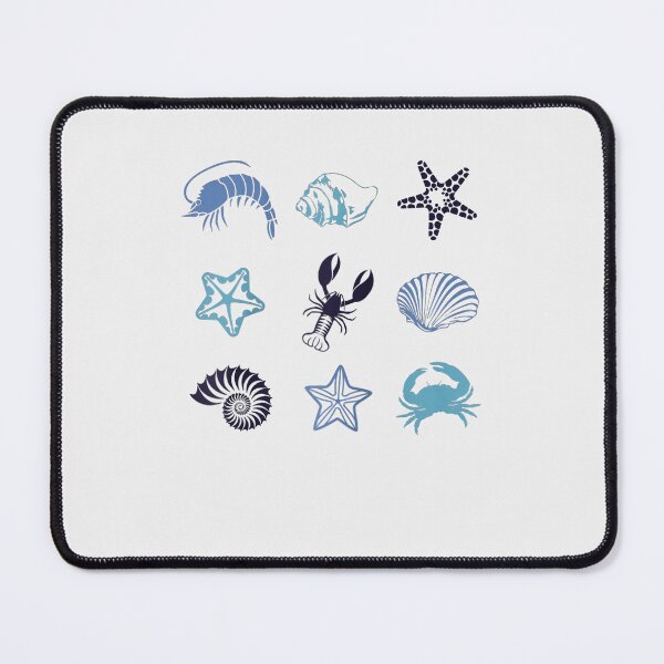 Item preview, Crustacean Core Aesthetic Crustaceans Crab Lobster Shrimp designed and sold by HebeReynolds.