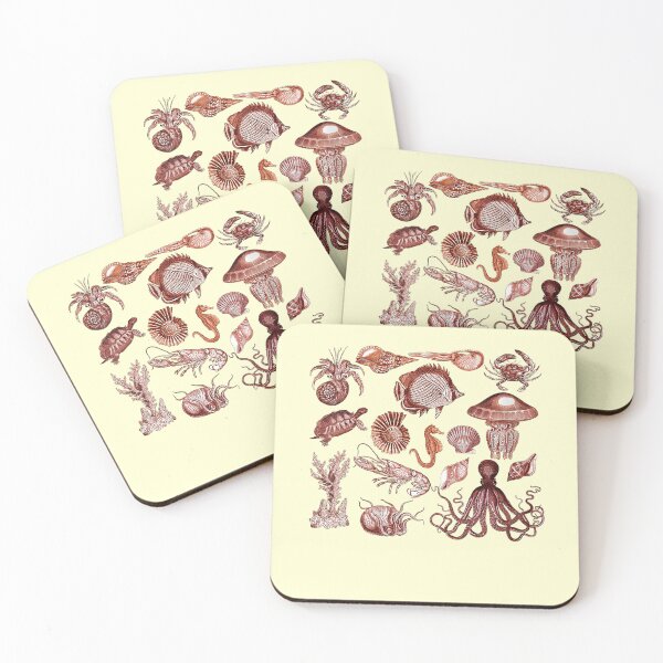 Item preview, Crustacean Core Design Sea Animals designed and sold by HebeReynolds.