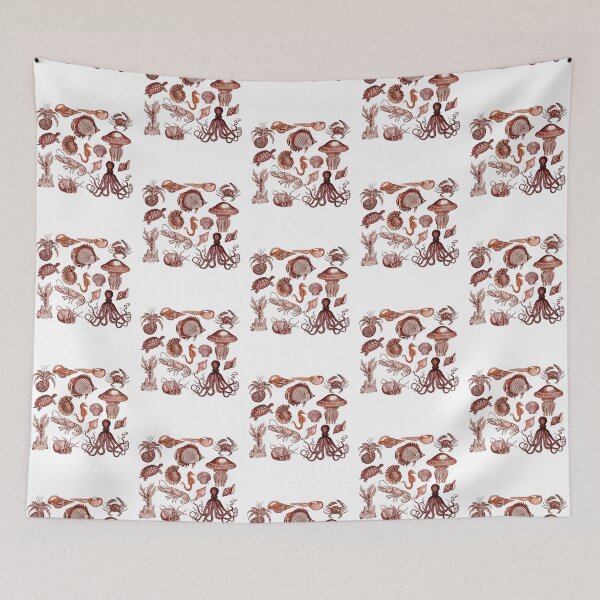 Item preview, Crustacean Core Design Sea Animals designed and sold by HebeReynolds.