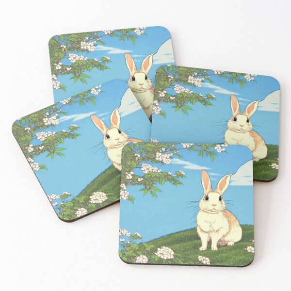 Item preview, White Lovely American Mini Lop Cute Bunny Mom Chinese New Year designed and sold by wigobun.