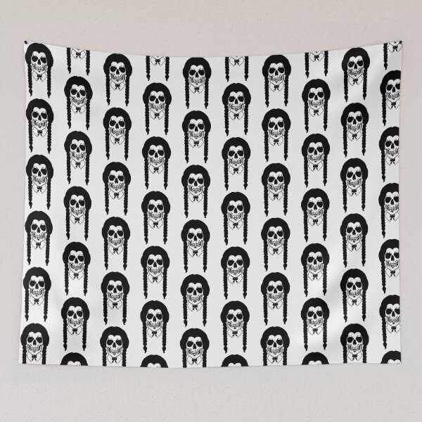 Item preview, Wednesday Skull Drawing  designed and sold by Dani Moffet.