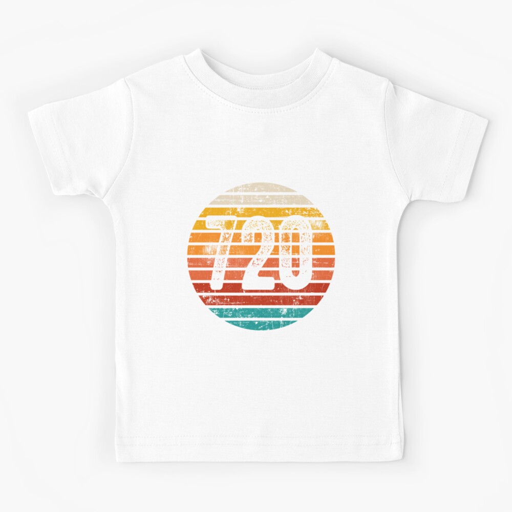 Distressed Vintage Sunset 720 Area Code
