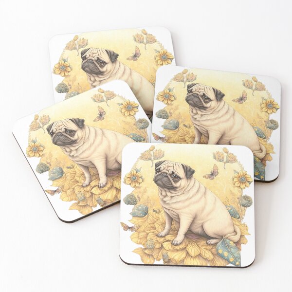 Item preview, pug puppy designed and sold by MckennaiiShop.