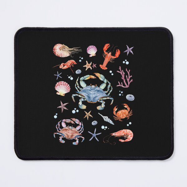 Item preview, Crustaceancore Aesthetic Crustaceans Crab Lobster Shrimp designed and sold by HebeReynolds.