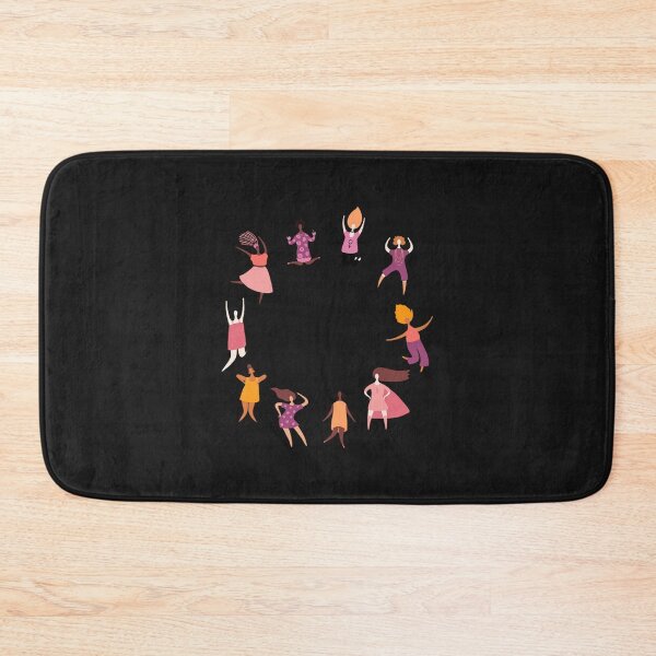 Item preview, girl power girls jumping and dancing designed and sold by finquesfalcon.