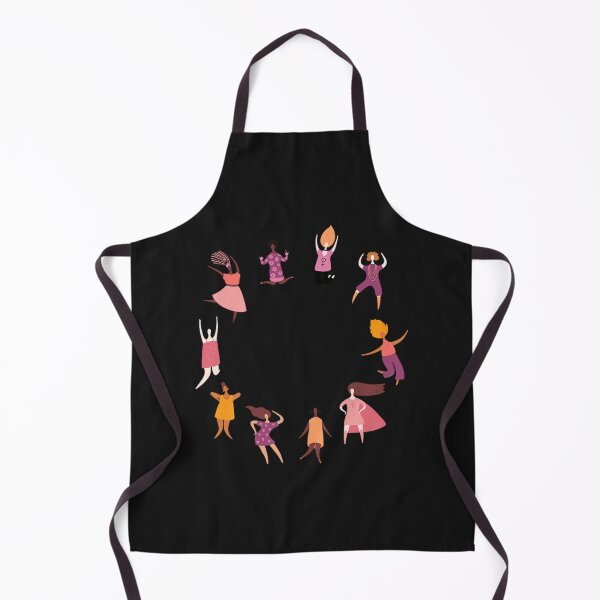 Item preview, girl power girls jumping and dancing designed and sold by finquesfalcon.